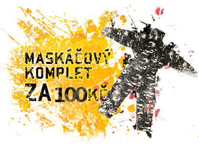 Maskáčový komplet za 70 Kč